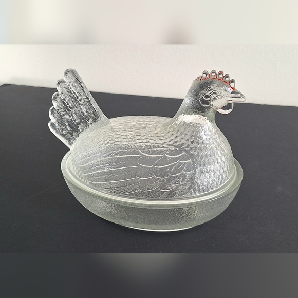 Indiana Glass Other - Hen on nest Indiana Glass